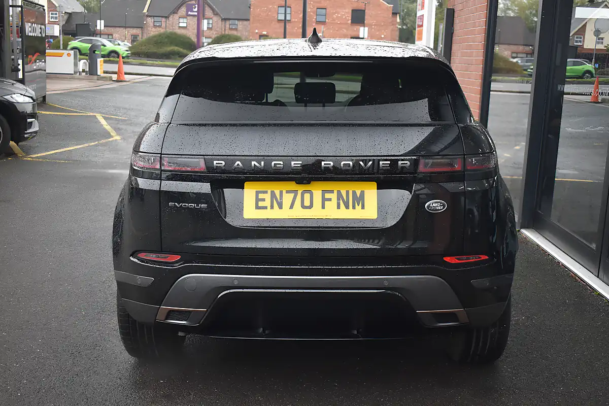 Used 2021 Land Rover Range Rover Evoque R-Dynamic S Santorini Black - Interior and Exterior details 6