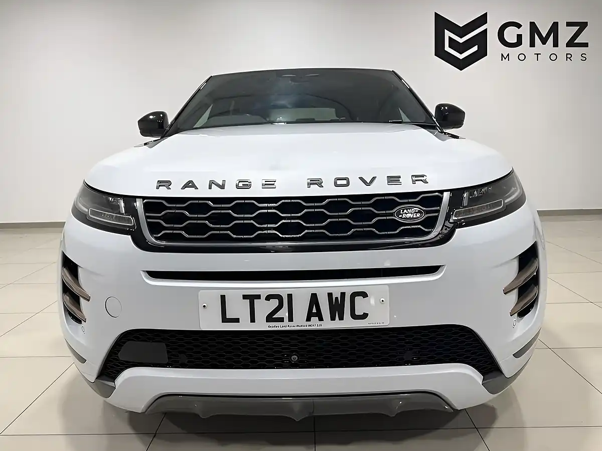Used 2021 Land Rover Range Rover Evoque R-Dynamic S White - Interior and Exterior details 2
