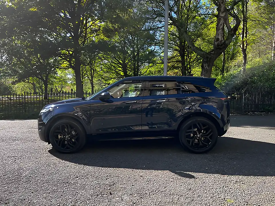 Used 2021 Land Rover Range Rover Evoque R-Dynamic Se Portofino Blue - Interior and Exterior details 2