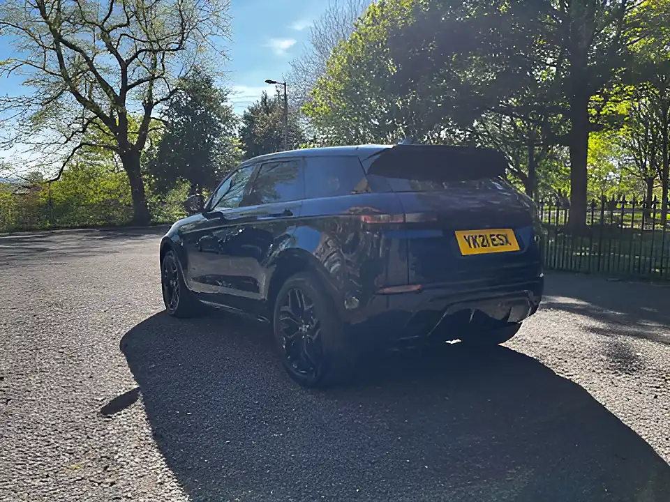 Used 2021 Land Rover Range Rover Evoque R-Dynamic Se Portofino Blue - Interior and Exterior details 3