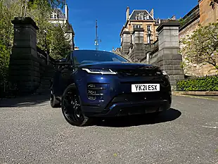 Used 2021 Land Rover Range Rover Evoque R-Dynamic Se Portofino Blue - Interior and Exterior details 5