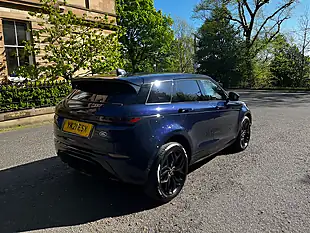 Used 2021 Land Rover Range Rover Evoque R-Dynamic Se Portofino Blue - Interior and Exterior details 7
