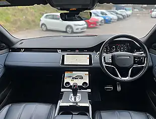 Used 2021 Land Rover Range Rover Evoque R-Dynamic Se Santorini Black - Interior and Exterior details 11