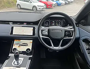 Used 2021 Land Rover Range Rover Evoque R-Dynamic Se Santorini Black - Interior and Exterior details 18