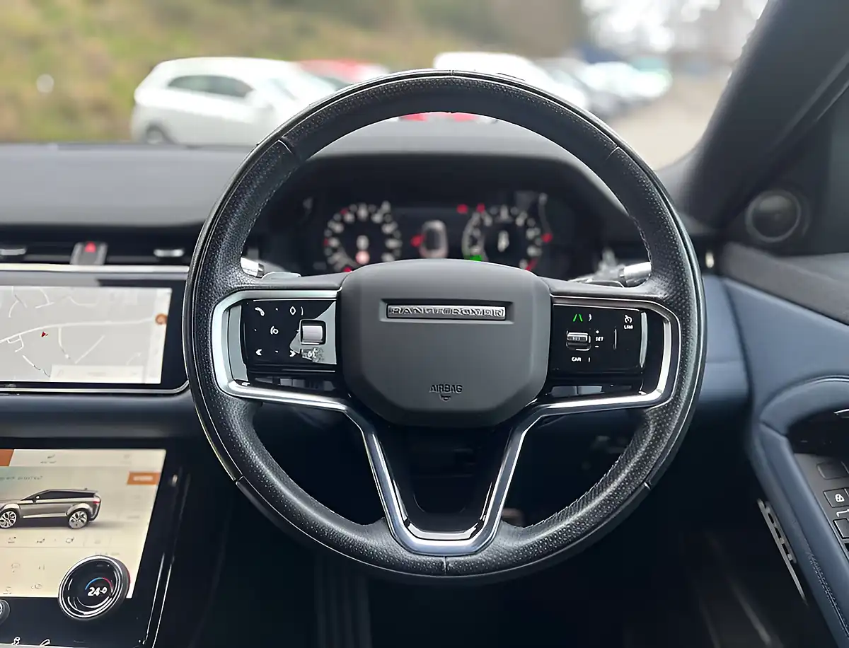 Used 2021 Land Rover Range Rover Evoque R-Dynamic Se Santorini Black - Interior and Exterior details 19