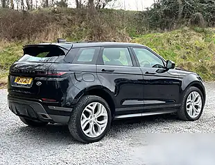 Used 2021 Land Rover Range Rover Evoque R-Dynamic Se Santorini Black - Interior and Exterior details 3