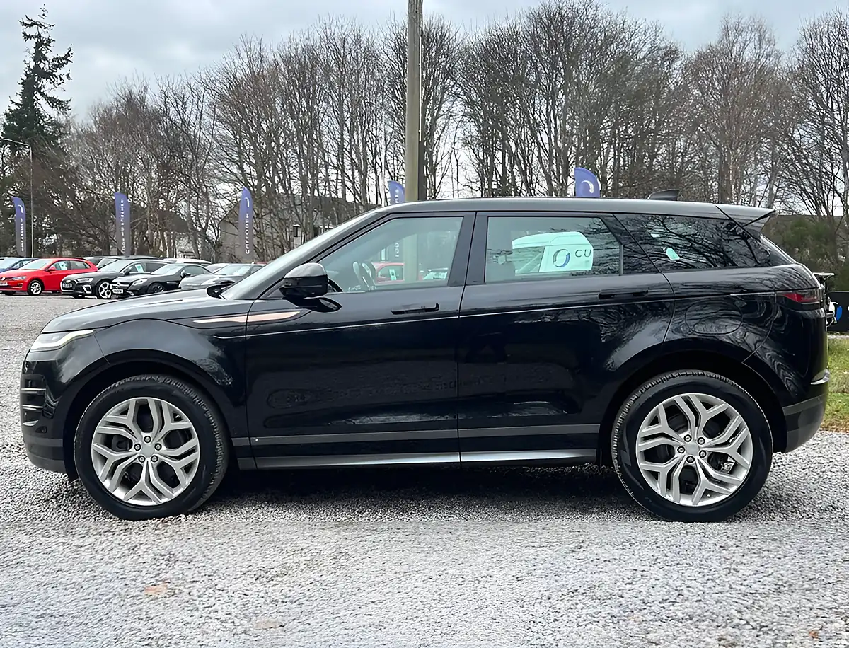 Used 2021 Land Rover Range Rover Evoque R-Dynamic Se Santorini Black - Interior and Exterior details 5