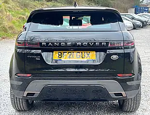 Used 2021 Land Rover Range Rover Evoque R-Dynamic Se Santorini Black - Interior and Exterior details 6