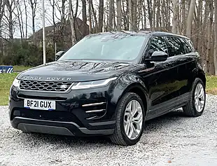 Used 2021 Land Rover Range Rover Evoque R-Dynamic Se Santorini Black - Interior and Exterior details 7