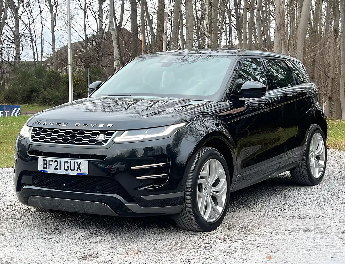 Used 2021 Land Rover Range Rover Evoque R-Dynamic Se Santorini Black - Interior and Exterior details 7