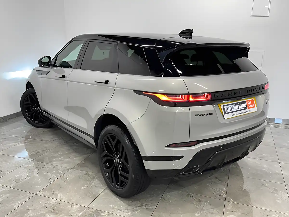 Used 2021 Land Rover Range Rover Evoque R-Dynamic Se Silver - Interior and Exterior details 5