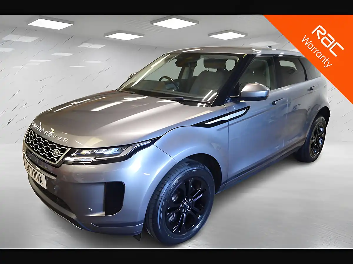 Used 2021 Land Rover Range Rover Evoque S Grey - Front View
