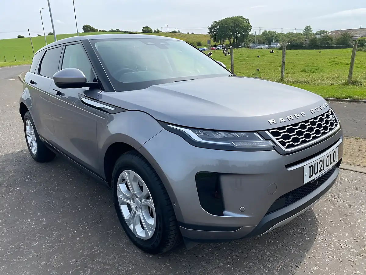 Used 2021 Land Rover Range Rover Evoque S Grey - Front View