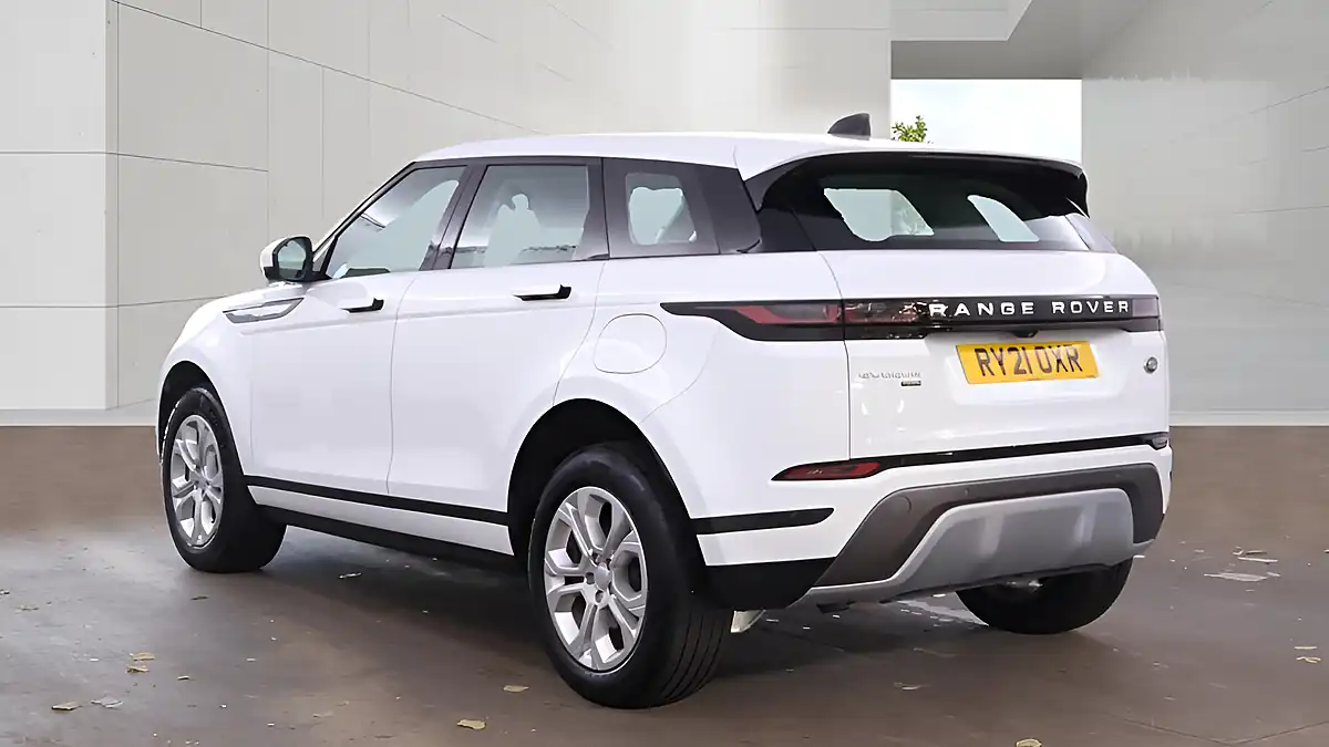 Used 2021 Land Rover Range Rover Evoque S White - Interior and Exterior details 3