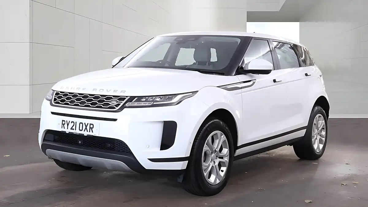 Used 2021 Land Rover Range Rover Evoque S White - Interior and Exterior details 4