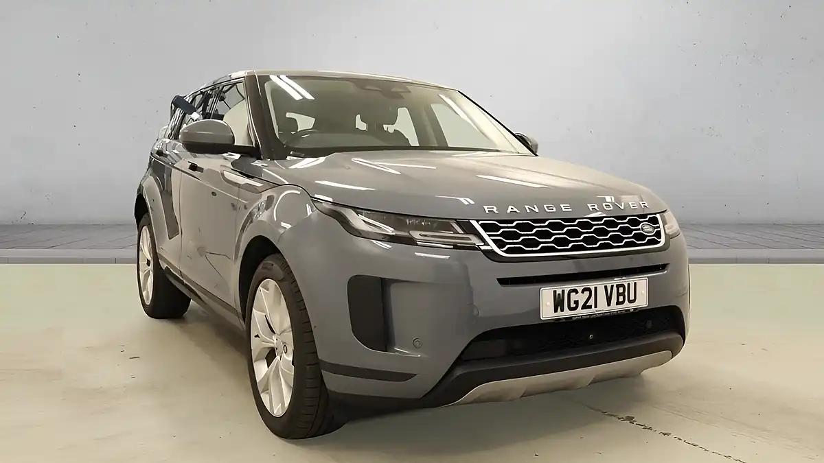 Used 2021 Land Rover Range Rover Evoque Se Grey - Front View