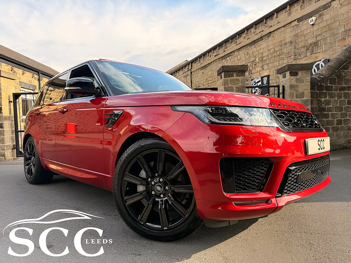 Used 2021 Land Rover Range Rover Sport Autobiography Dynamic Firenze Red - Front View