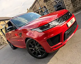 Used 2021 Land Rover Range Rover Sport Autobiography Dynamic Firenze Red - Interior and Exterior details 3