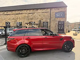 Used 2021 Land Rover Range Rover Sport Autobiography Dynamic Firenze Red - Interior and Exterior details 6