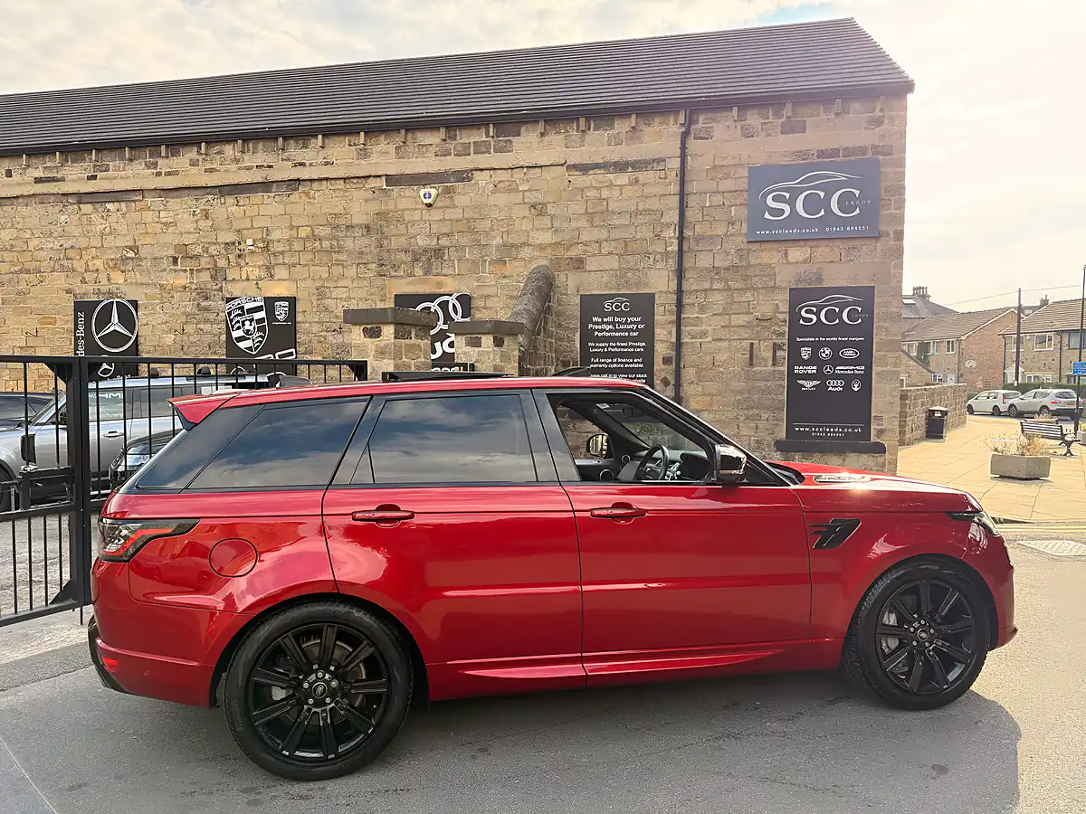 Used 2021 Land Rover Range Rover Sport Autobiography Dynamic Firenze Red - Interior and Exterior details 6