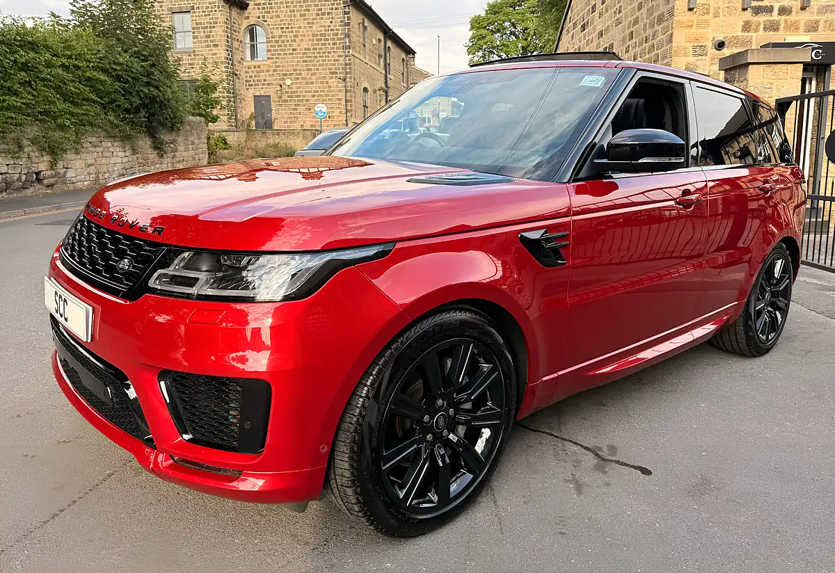 Used 2021 Land Rover Range Rover Sport Autobiography Dynamic Firenze Red - Interior and Exterior details 8