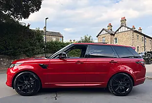 Used 2021 Land Rover Range Rover Sport Autobiography Dynamic Firenze Red - Interior and Exterior details 9