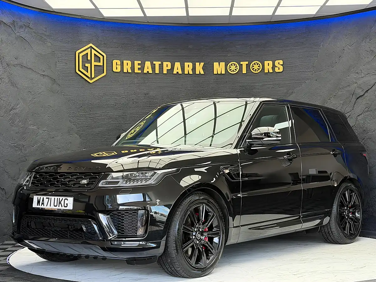 Used 2021 Land Rover Range Rover Sport Hse Dynamic Black Black - Front View