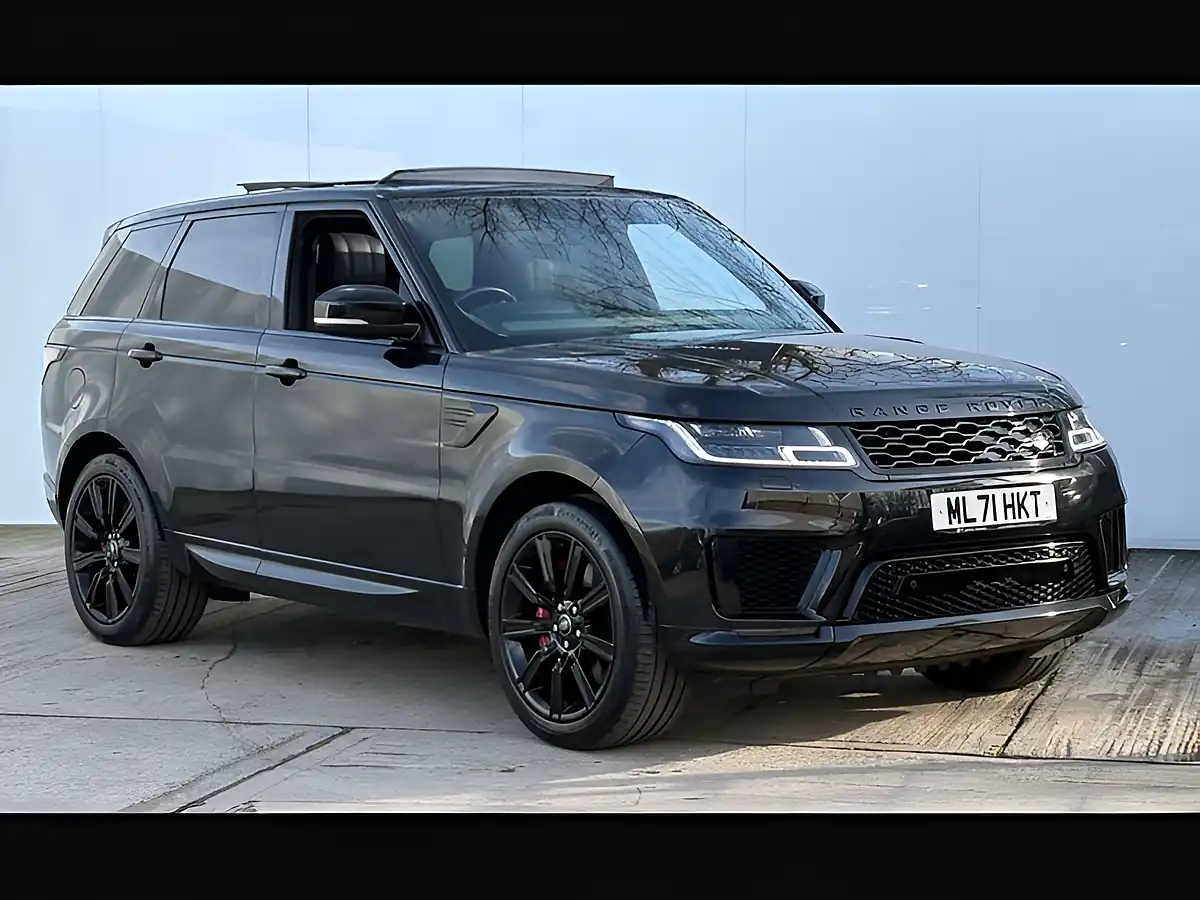 Used 2021 Land Rover Range Rover Sport Hse Dynamic Santorini Black - Front View