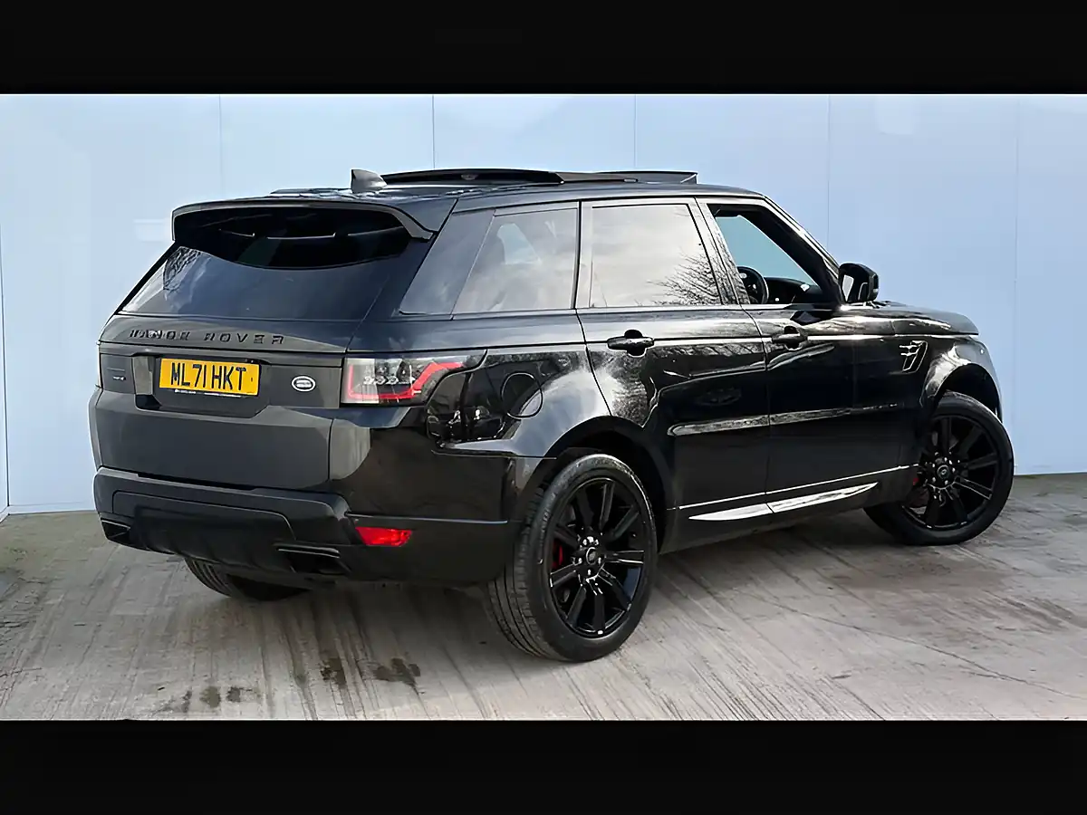 Used 2021 Land Rover Range Rover Sport Hse Dynamic Santorini Black - Interior and Exterior details 3