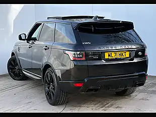 Used 2021 Land Rover Range Rover Sport Hse Dynamic Santorini Black - Interior and Exterior details 7