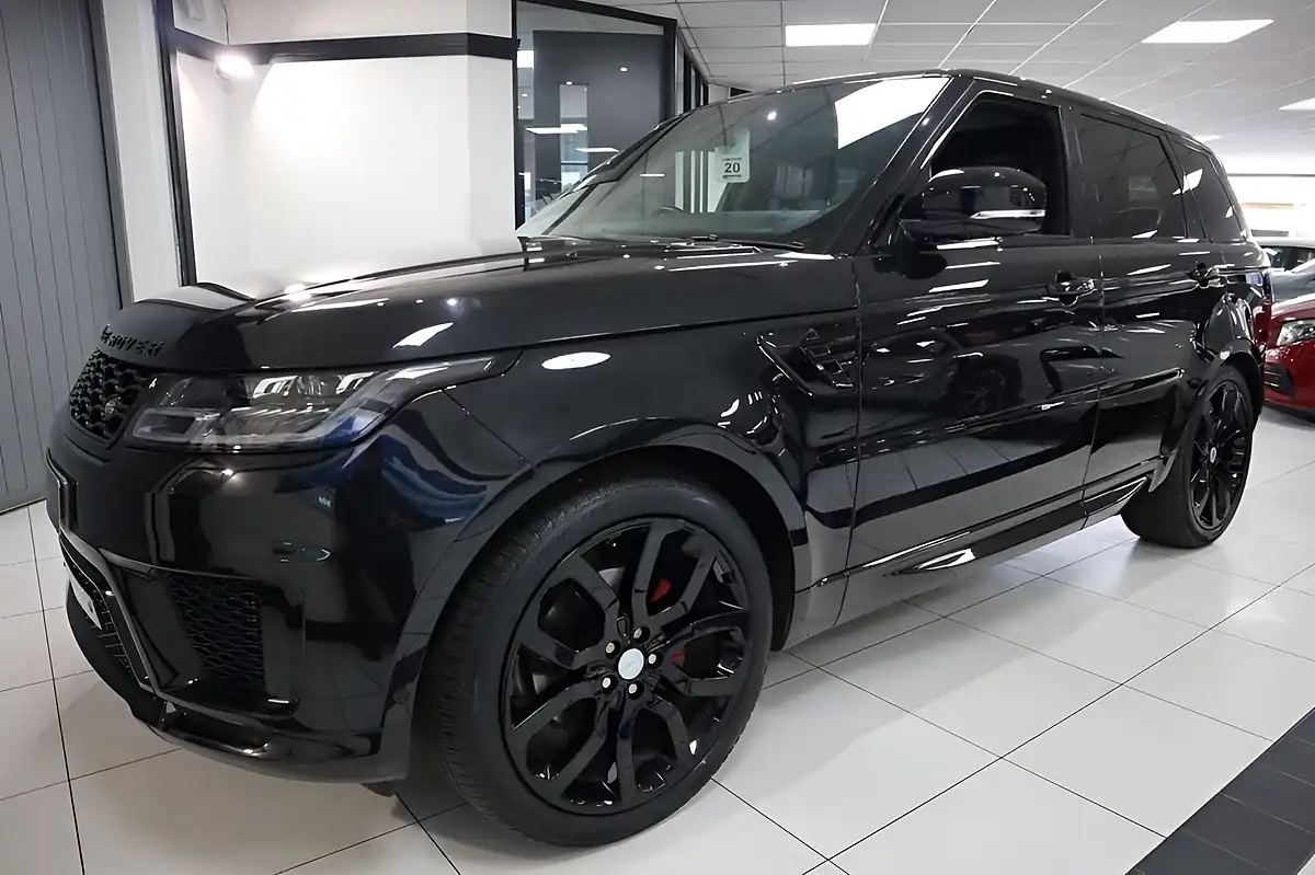 Used 2021 Land Rover Range Rover Sport Hse Dynamic Santorini Black - Interior and Exterior details 4