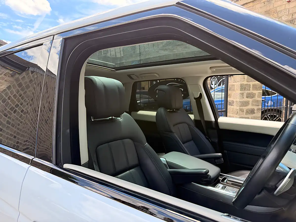 Used 2021 Land Rover Range Rover Sport Hse Silver Fuji White - Interior and Exterior details 13