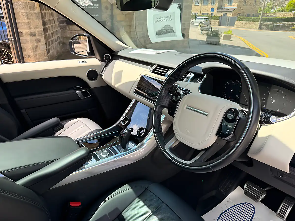 Used 2021 Land Rover Range Rover Sport Hse Silver Fuji White - Interior and Exterior details 16