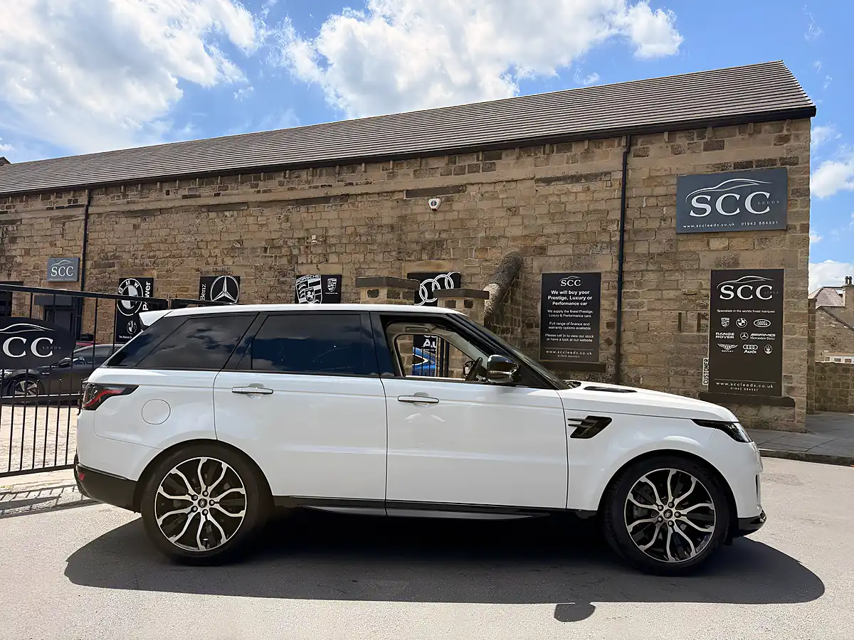 Used 2021 Land Rover Range Rover Sport Hse Silver Fuji White - Interior and Exterior details 4
