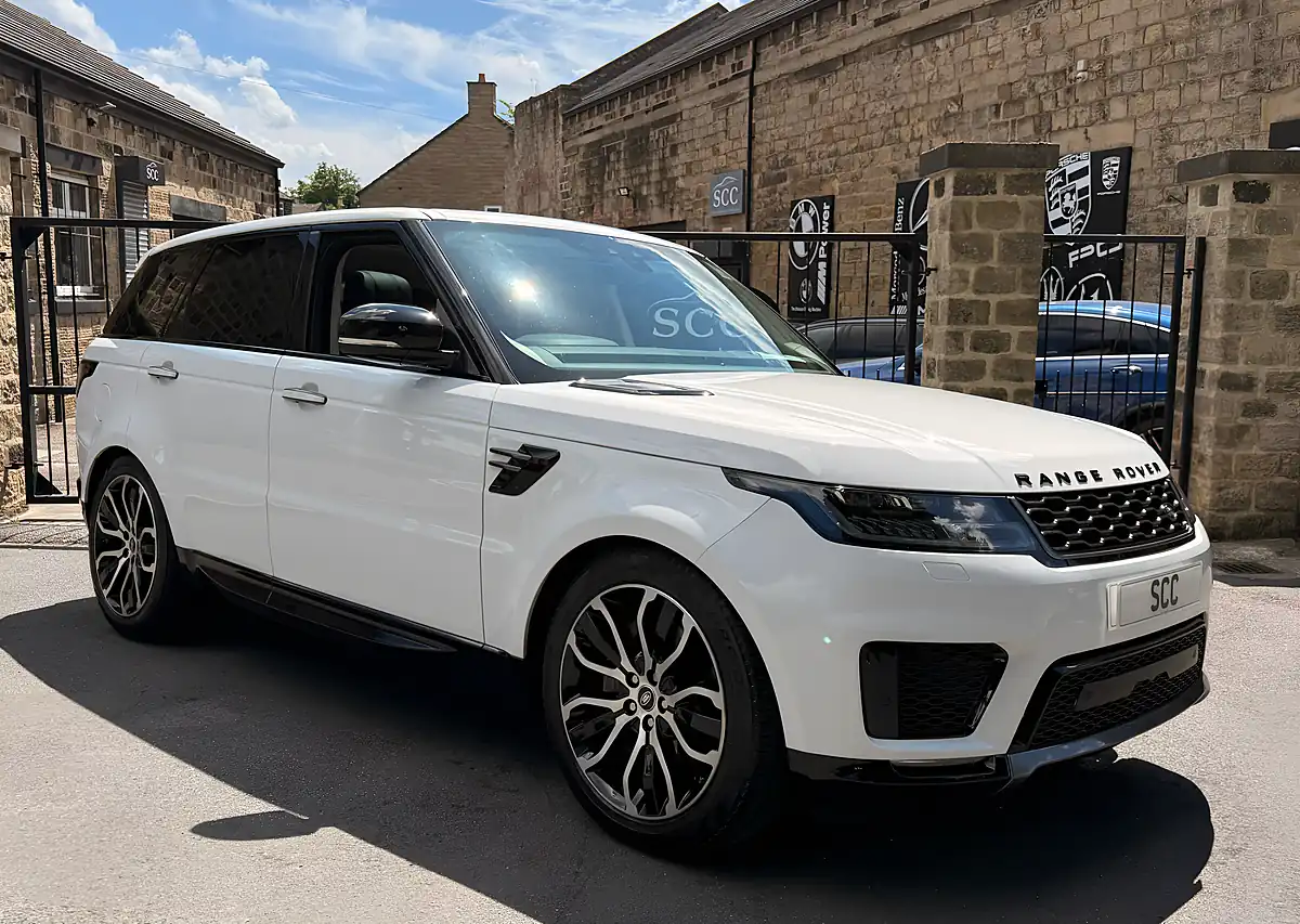 Used 2021 Land Rover Range Rover Sport Hse Silver Fuji White - Interior and Exterior details 5