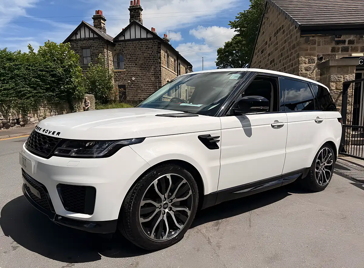 Used 2021 Land Rover Range Rover Sport Hse Silver Fuji White - Interior and Exterior details 8