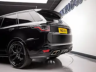 Used 2021 Land Rover Range Rover Sport Svr Black - Interior and Exterior details 12
