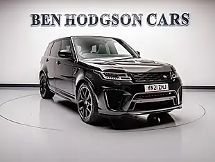 Used 2021 Land Rover Range Rover Sport Svr Black - Interior and Exterior details 2