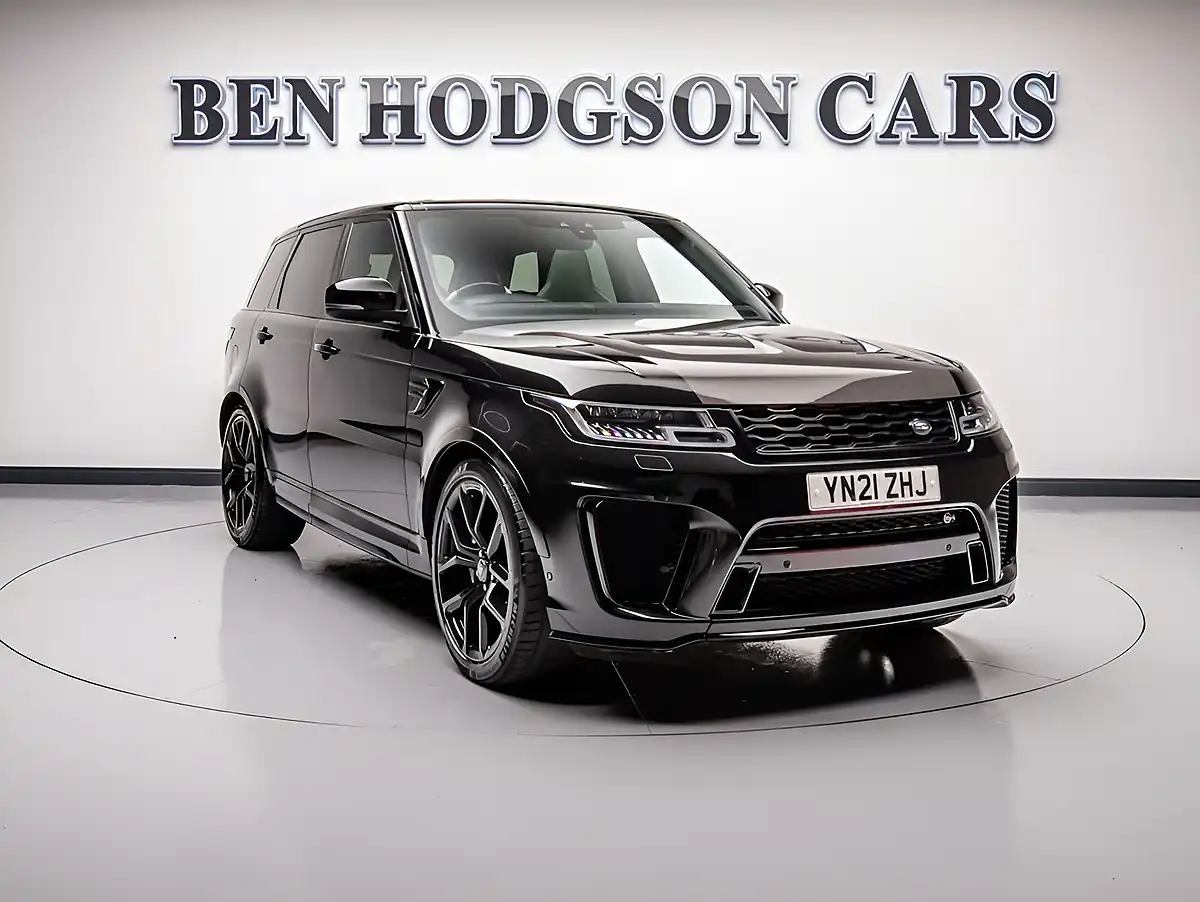 Used 2021 Land Rover Range Rover Sport Svr Black - Interior and Exterior details 2