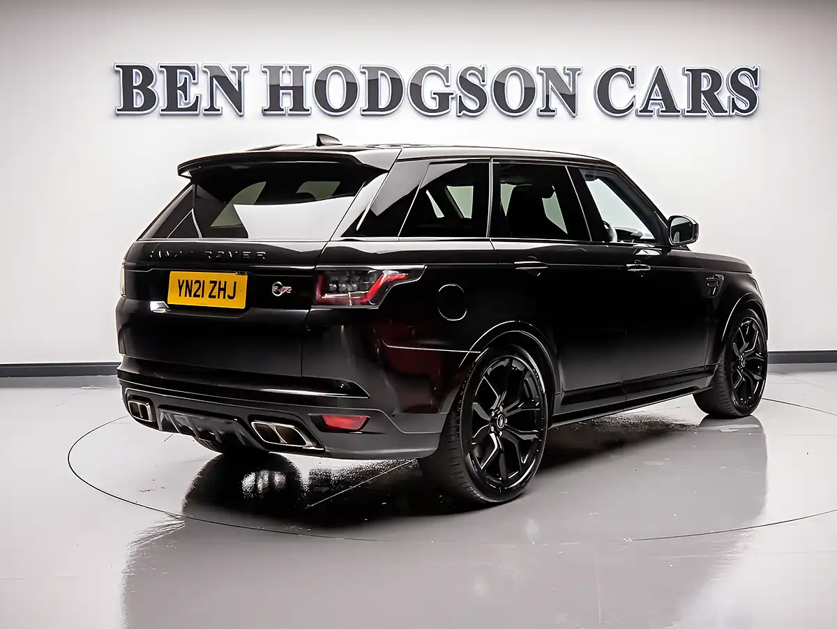 Used 2021 Land Rover Range Rover Sport Svr Black - Interior and Exterior details 3