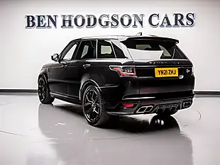 Used 2021 Land Rover Range Rover Sport Svr Black - Interior and Exterior details 4