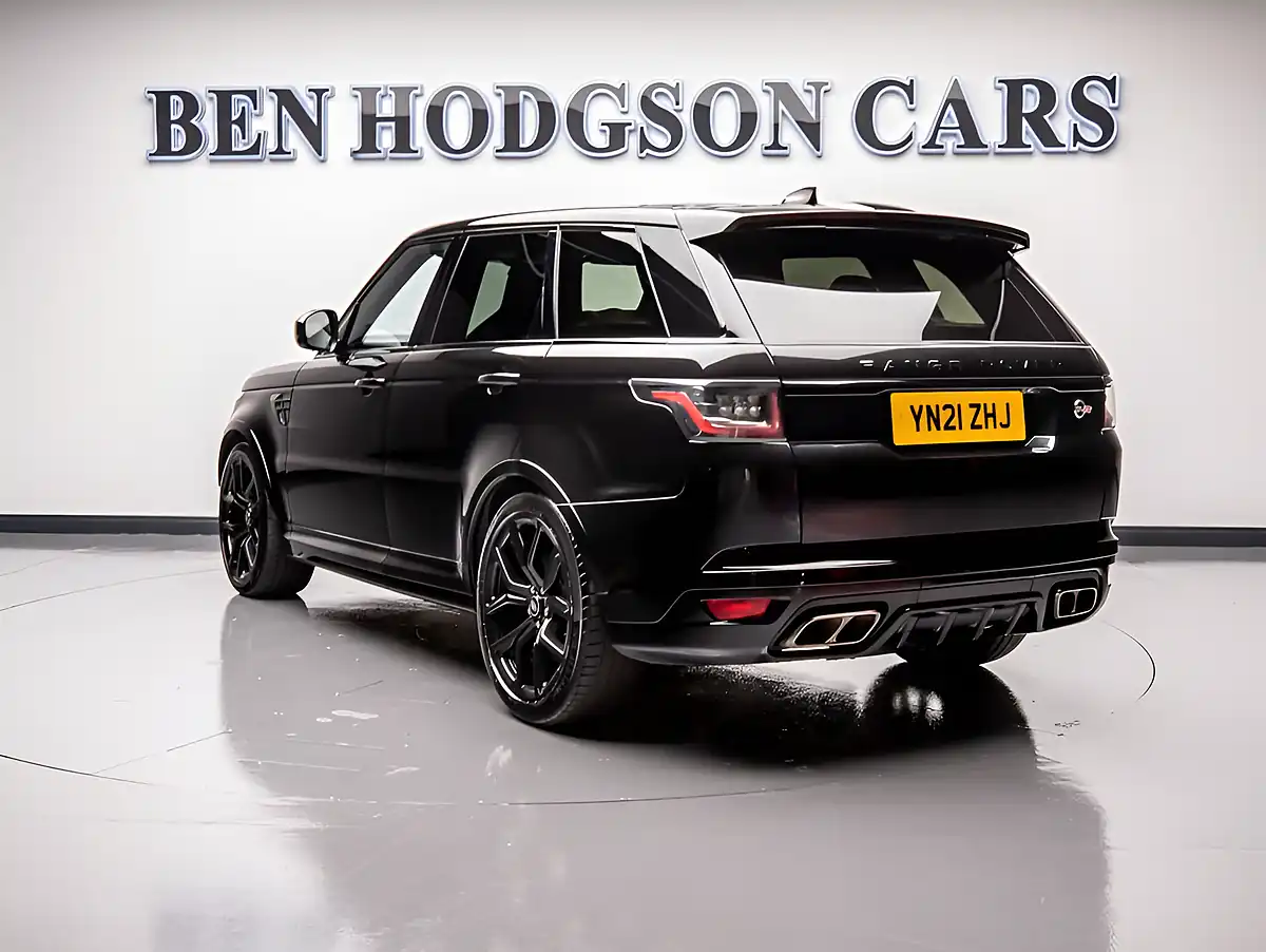 Used 2021 Land Rover Range Rover Sport Svr Black - Interior and Exterior details 4