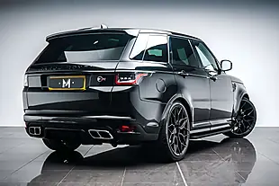 Used 2021 Land Rover Range Rover Sport Svr Black - Interior and Exterior details 16