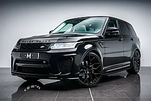 Used 2021 Land Rover Range Rover Sport Svr Black - Interior and Exterior details 5