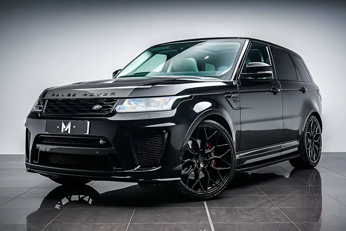 Used 2021 Land Rover Range Rover Sport Svr Black - Interior and Exterior details 5