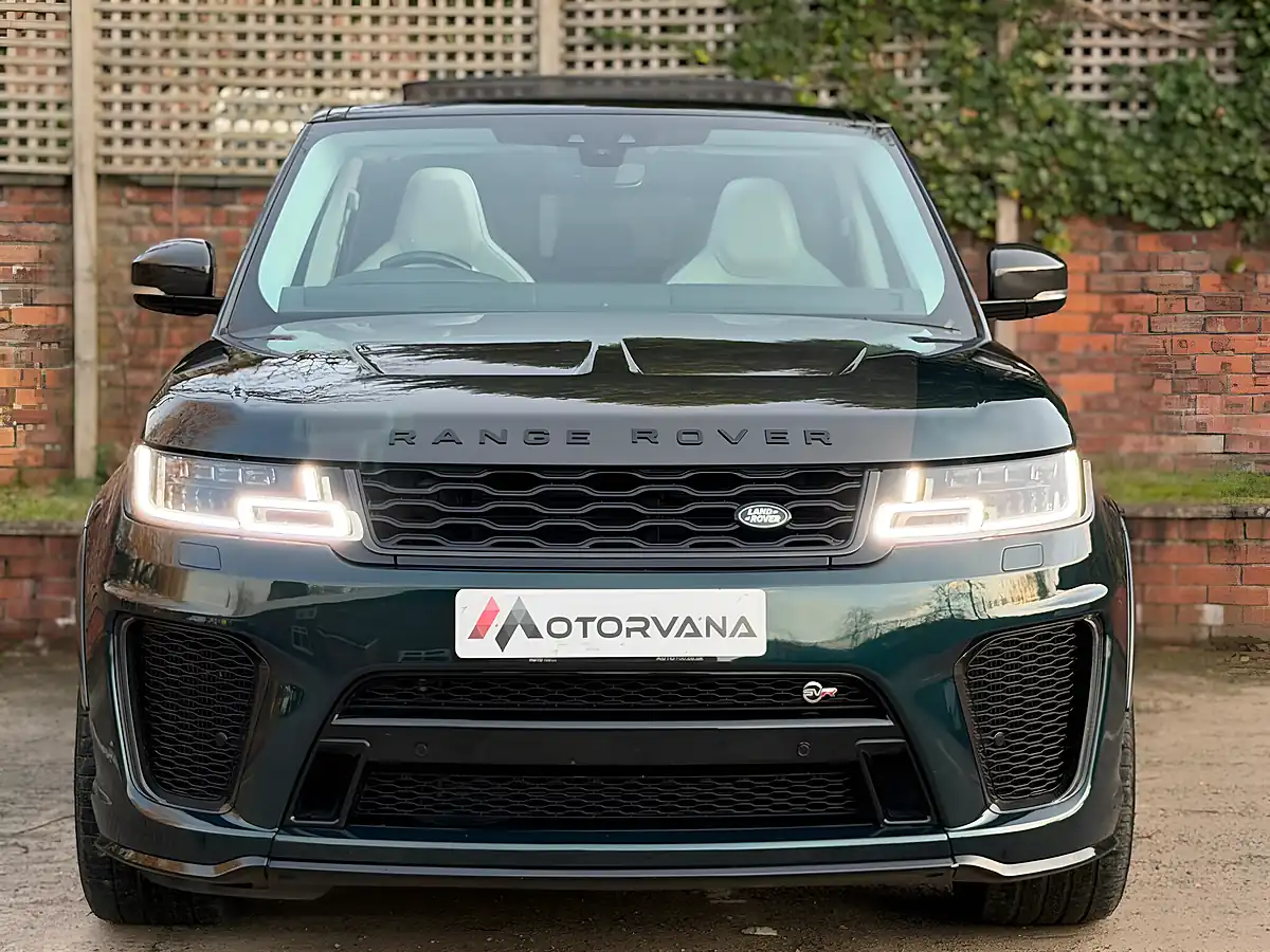 Used 2021 Land Rover Range Rover Sport Svr Carbon Edition Green - Interior and Exterior details 2