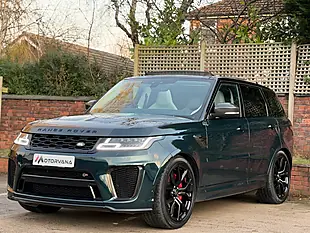 Used 2021 Land Rover Range Rover Sport Svr Carbon Edition Green - Interior and Exterior details 3