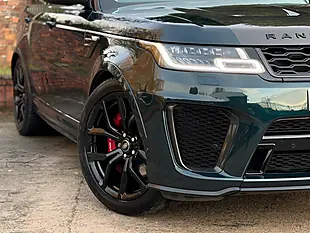 Used 2021 Land Rover Range Rover Sport Svr Carbon Edition Green - Interior and Exterior details 7
