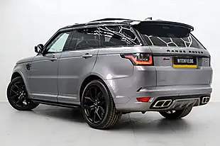 Used 2021 Land Rover Range Rover Sport Svr Carbon Edition Grey - Interior and Exterior details 8