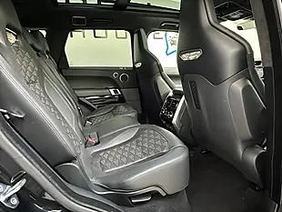 Used 2021 Land Rover Range Rover Sport Svr Santorini Black - Interior and Exterior details 10
